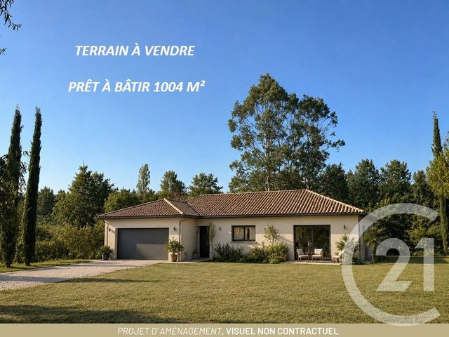 Terrain &agrave; vendre - 1004 m2 - St Sulpice La Pointe - 81 - MIDI-PYRENEES