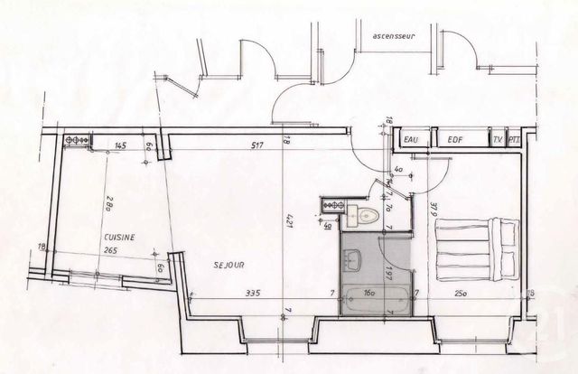 Appartement T2 &agrave; vendre - 2 pi&egrave;ces - 40,50 m2 - Albi - 81 - MIDI-PYRENEES