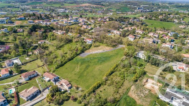 Terrain &agrave; vendre - 1235 m2 - Puygouzon - 81 - MIDI-PYRENEES